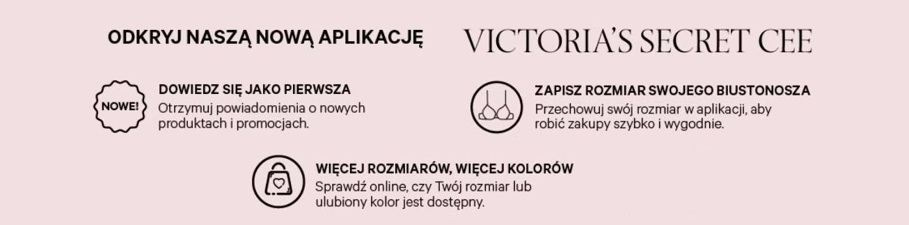 Aplikacja mobilna Victoria's Secret Polska